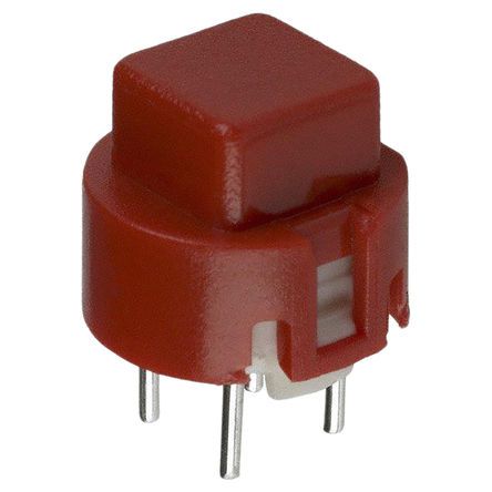 DC F LFS C amp K SPSTNO Red Momentary Action Switch  mA  V   C Клавишный выключатель