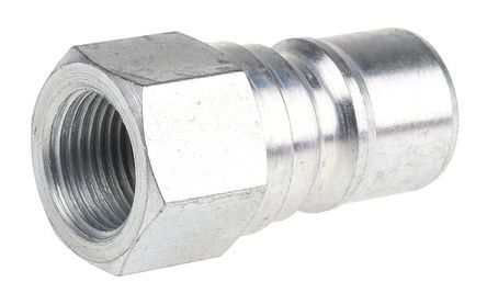 Parker Steel Female Hydraulic Quick Connect Coupling H3-63-BSPP 3/8 in, Муфта