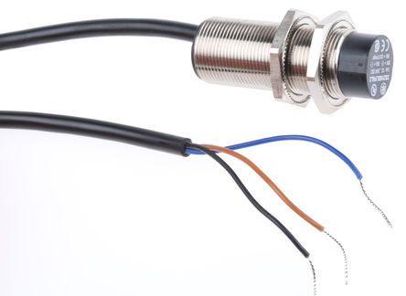 XS218BLPAL2, Telemecanique Sensors M18 x 1 Inductive Sensor - Barrel, PNP-NO Output, 8 mm Detection, IP67, Cable Terminal, Индуктивный датчик приближения