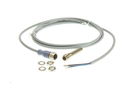 BI1,5U-EG08-AP6X-H1341, RS PRO M8 x 1 Inductive Sensor - Barrel, PNP-NO Output, 1.5 mm Detection, IP68, M12 - 4 Pin Terminal, Индуктивный датчик приближения