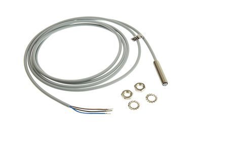 BI1,5U-EG08-AP6X, RS PRO M8 x 1 Inductive Sensor - Barrel, PNP-NO Output, 1.5 mm Detection, IP68, Cable Terminal, Индуктивный датчик приближения