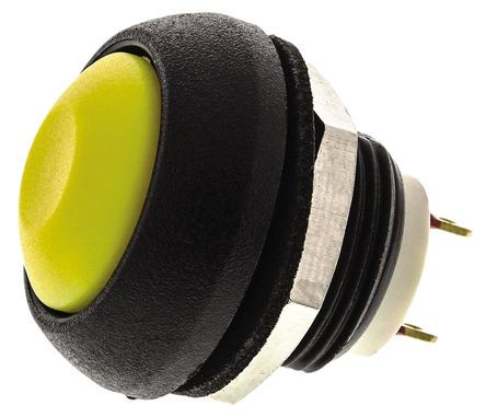 ISR3SAD500, APEM Single Pole Single Throw (SPST) Momentary Push Button Switch, IP67, 13.6 (Dia.)mm, 32V ac, Кнопочный переключатель