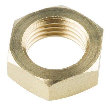 222F10028, Norgren G 1/4 Brass Bulkhead Locknut, Гайки