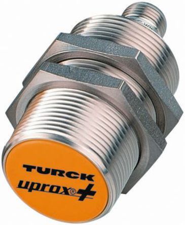 BI15U-M30-AP6X-H1141, Turck M30 x 1.5 Inductive Sensor - Barrel, PNP-NO Output, 15 mm Detection, IP68, M12 - 4 Pin Terminal, Индуктивный датчик приближения