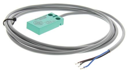 NBB5-F33-E2, Pepperl + Fuchs Inductive Sensor - Block, PNP-NO Output, 5 mm Detection, IP67, Cable Terminal, Индуктивный датчик приближения