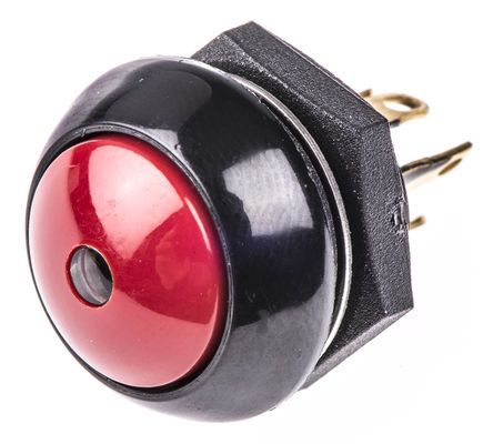 LP9-11131F21, Otto Single Pole Double Throw (SPDT) Momentary Push Button Switch, IP68S, 20 (Dia.)mm, Panel Mount, Кнопочный переключатель