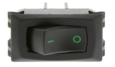 RCR-30086000, Carlingswitch SPST Rocker Switch Panel Mount, Клавишный переключатель