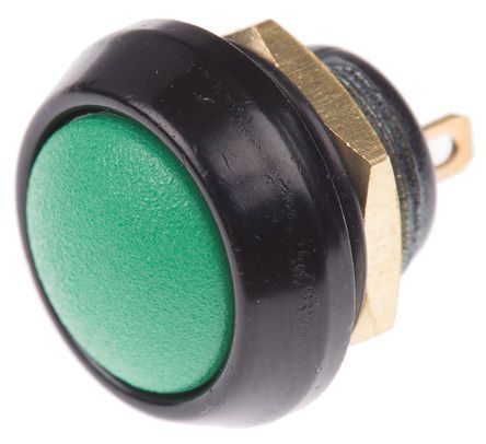 59-113, ITW 59 Single Pole Single Throw (SPST) Momentary Clear LED Miniature Push Button Switch, IP67, 13.65 (Dia.)mm, Panel, Кнопочный переключатель