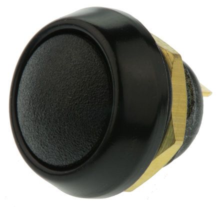 59-111, ITW 59 Single Pole Single Throw (SPST) Momentary Clear LED Miniature Push Button Switch, IP67, 13.65 (Dia.)mm, Panel, Кнопочный переключатель