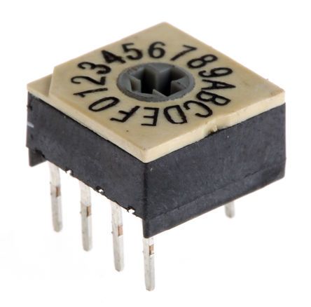 P60A703, Hartmann 16 Way Through Hole DIP Switch, Переключатель