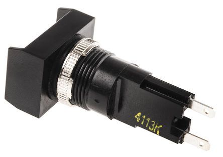 551015-601, Saia-Burgess Momentary Push Button Switch, IP67, Panel Mount, Кнопочный переключатель