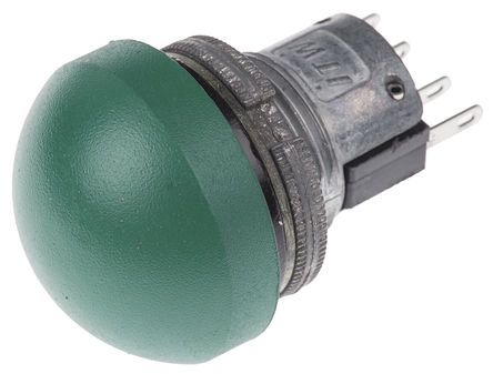 76-9450/439088G, ITW Switches SPDT-NO/NC Momentary Push Button Switch, Panel Mount, Кнопочный переключатель