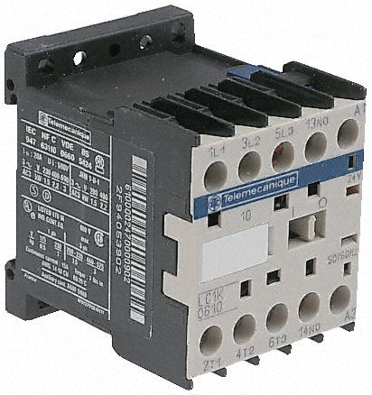 LC1K09004R7, Schneider Electric 4 Pole Contactor - 9 A, 440 V ac Coil, TeSys K, 4NO, 4 kW, Контактор