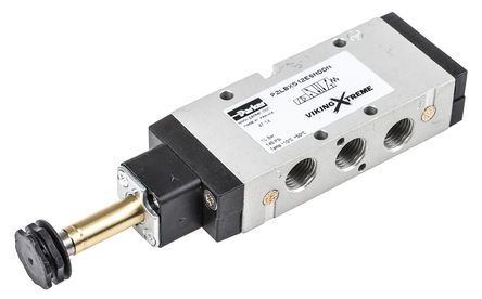 P2LBX512ESNDDN, Parker 5/2 Pneumatic Control Valve Solenoid/Spring G 1/4 Viking Xtreme Series, Клапан