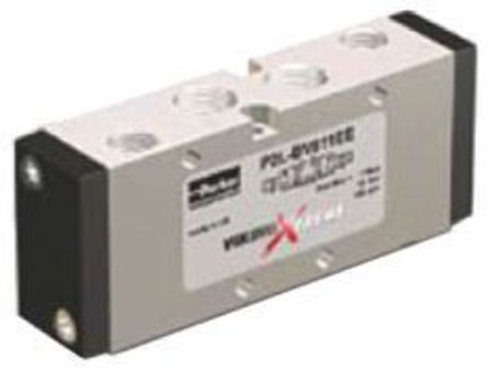 P2LCX513ESNDDN, Parker Pneumatic Control Valve Solenoid/Spring G 3/8 Viking Xtreme Series, Клапан