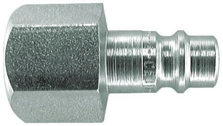 103005201, CEJN Pneumatic Quick Connect Coupling Steel 1/8 in Threaded, Муфта