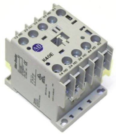 700-K40E-D, Allen Bradley Contactor Relay - 4NO, 10 A Contact Rating, Контактор