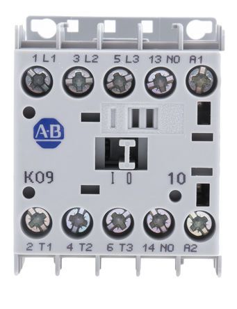 100-K09DJ10, Allen Bradley 3 Pole Contactor - 9 A, 24 V dc Coil, 100 Series, 3NO, 4 kW, Контактор