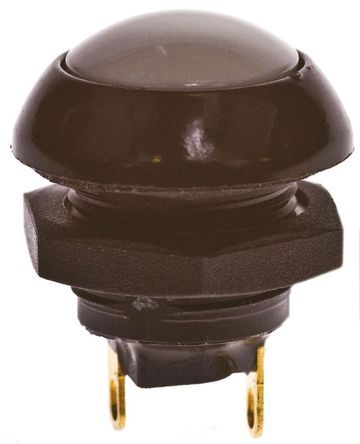 P9113128W, Otto Single Pole Double Throw (SPDT) Momentary Push Button Switch, IP68, Panel Mount, 28V dc, Кнопочный переключатель