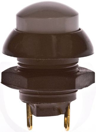 P9213128W, Otto Single Pole Double Throw (SPDT) Momentary Push Button Switch, Panel Mount, Кнопочный переключатель