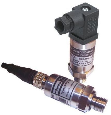 Parker Hydraulic Pressure Sensor PTDVBBC Micro DIN   V dc bar to bar Датчик давления