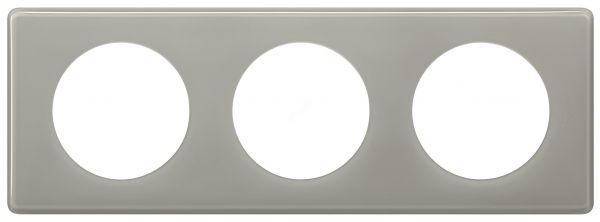 Celiane. Рамка 3-постовая. Цвет  Серый глянец
