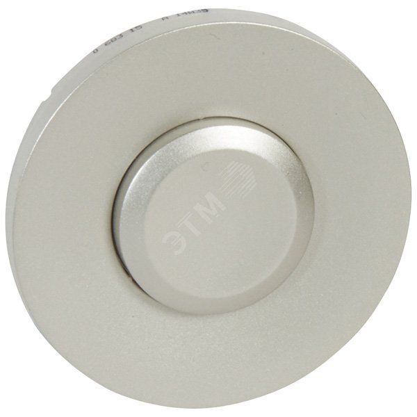 Celiane Панель лицевая для выключателя нажимного титан