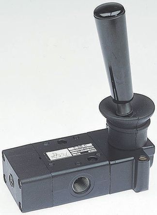 03063802, Norgren Lever 3/2 Pneumatic Manual Control Valve 03 Series, Клапан