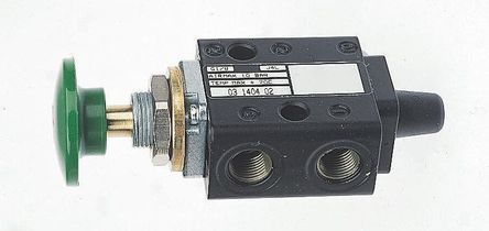 X3144402, Norgren Push Button 5/2 Pneumatic Manual Control Valve X31 Series, Клапан
