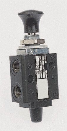 X3066502, Norgren Knob 5/3 Pneumatic Manual Control Valve X30 Series, Клапан