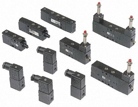 1422350L000, Norgren 3/2 Pneumatic Control Valve Pilot/Spring G 1/4 14 Series, Клапан