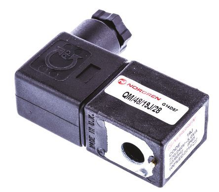 QM/48/167/28, Norgren 240V ac 5VA Replacement Solenoid Coil, Compatible With X Series, Катушка