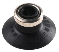 SMC 25mm Flat with Rib NBR Suction Cup ZP25CN, Пневматическая присоска