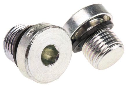 VSTI1/4EDCF, Parker, Steel Hydraulic Blanking Plug, Max Operating Pressure 400 bar, Thread Size 1/4 in, Гидравлическая пробка