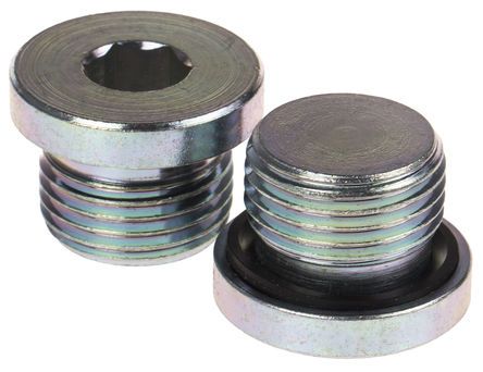 VSTI1/2EDCF, Parker, Steel Hydraulic Blanking Plug, Max Operating Pressure 400 bar, Thread Size 1/2 in, Гидравлическая пробка