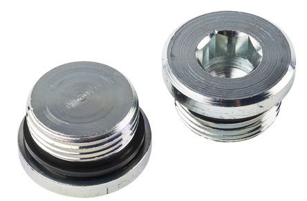 VSTI1EDCF, Parker, Steel Hydraulic Blanking Plug, Max Operating Pressure 400 bar, Thread Size 1 in, Гидравлическая пробка