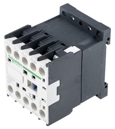 LP1K0910BD, Schneider Electric 3 Pole Motor Control Contactor - 9 A, 24 V dc Coil, TeSys K, 3NO, 4 kW, Контактор