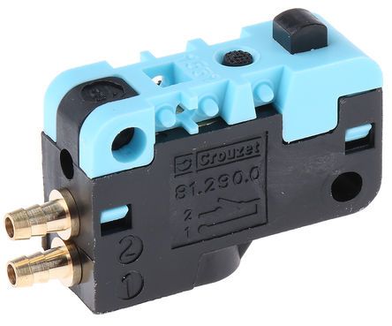 81290001, Crouzet Plunger 3/2 Pneumatic Manual Control Valve 81 Series, Клапан