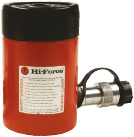 Hi-Force Single Portable Hydraulic Cylinder - Hollow Pulling Type HHS102, 11t, 50mm, Цилиндр