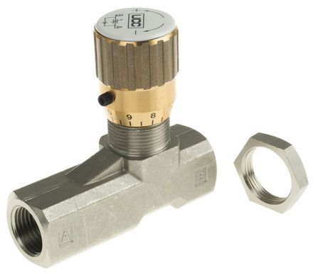 Parker Line Mounting Hydraulic Flow Control Valve SCV1702, G 1/2, 210 bar, Клапан