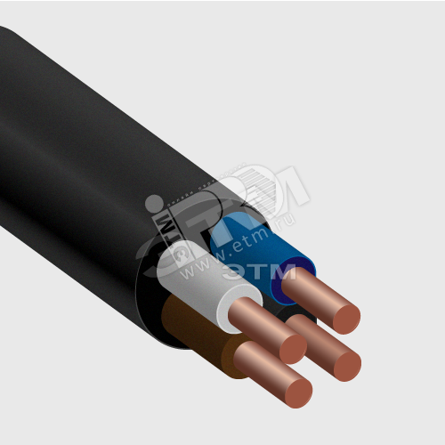 Кабель силовой ВВГнг(А) 4х2.5 ТРТС