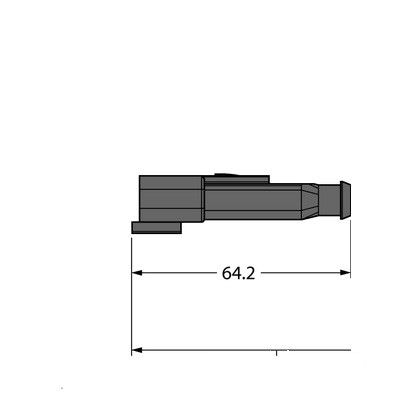 DT04-2P-S-5/TXL Соединитель кабельный с разъемом Deutsch DT04