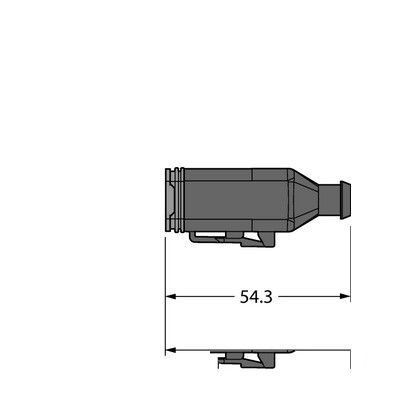 DT06-6S-A-5/TXL Соединитель кабельный с разъемом Deutsch DT06