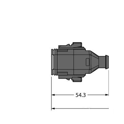 DT06-8S-A-2/TXL Соединитель кабельный с разъемом Deutsch DT06