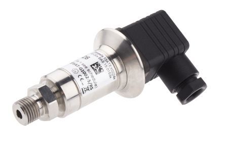 IPSAT-G1002-5, RS PRO Pressure Sensor for Gas, Liquid , 10bar Max Pressure Reading Analogue, Датчик давления