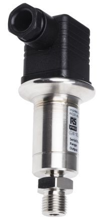 IPSAT-G2502-5, RS PRO Pressure Sensor for Gas, Liquid , 25bar Max Pressure Reading Analogue, Датчик давления