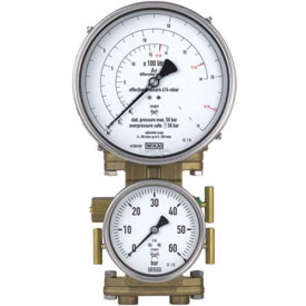 Дифференциальный манометр для криогеннной техники Модель 712.15.160, измерительная система из медного сплава