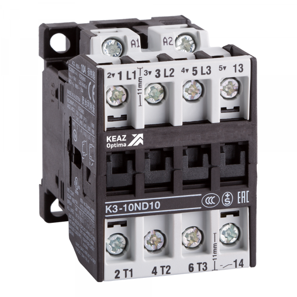 Мини-контактор релейный OptiStart K1-07D40-24AC/DC