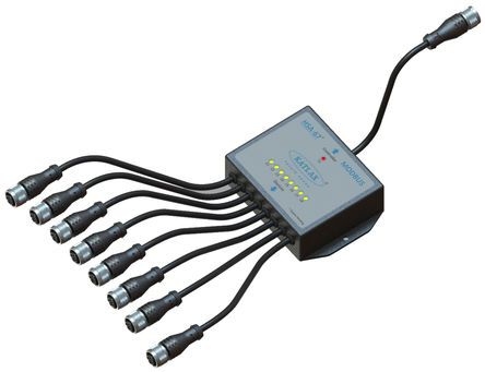 HMB08-RS002, RS PRO M12 4-Pin Male - Female Cable Assembly, 24 V