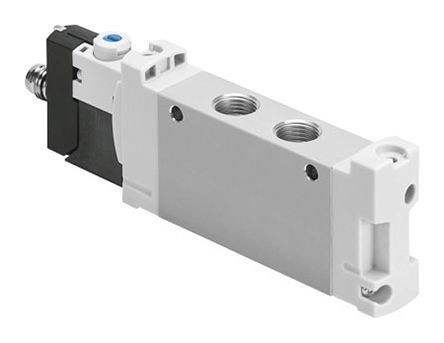 VUVG-LK14-M52-AT-G18-1R8L-S, Festo 5/2 Solenoid Valve Solenoid/Spring G 1/8 VUVG Series, Клапан